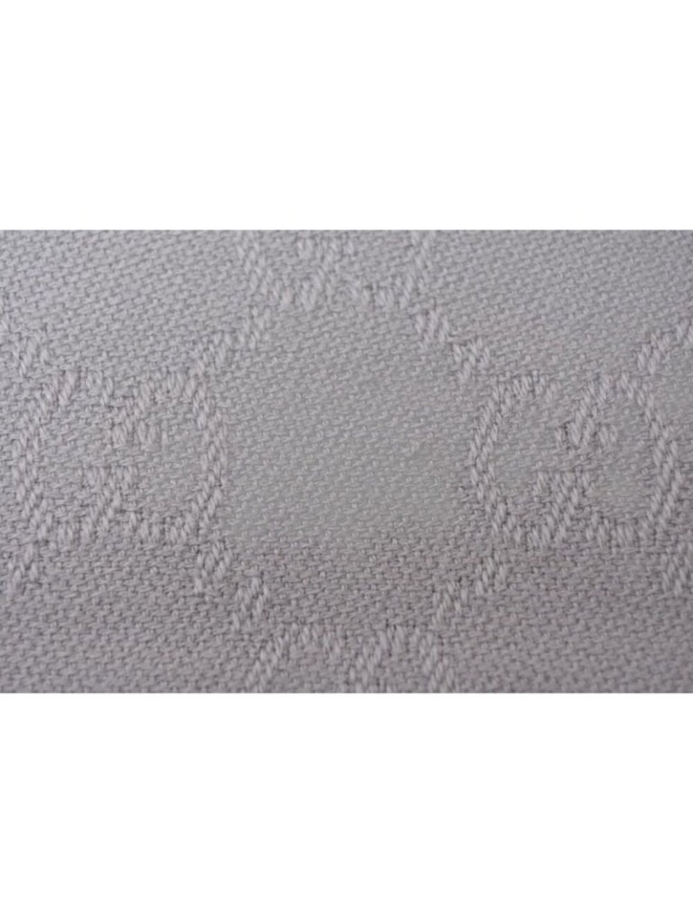 Gucci Scarf Winter 100% Wool GG Pattern Light Silver - Picture 5 of 6